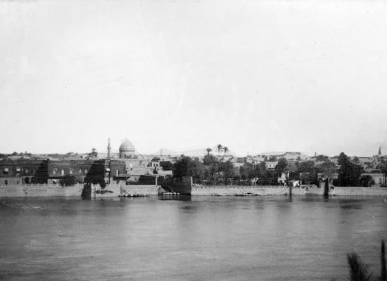Bağdat ve Dicle Nehrine ait bir görüntü